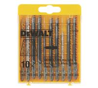 Lot de 10 lames pour scie sauteuse DeWalt