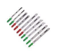 Lot de 10 lames pour scie sauteuse multi matériaux Erbauer