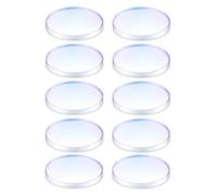 Lot de 10 lentilles de protection en fibre optique de 18 mm d'épaisseur 2 mm, lentille de protection pour machine à souder au laser, lentille de protection en fibre optique 1064 nm D18 x 2 pour SUP