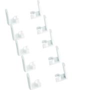Lot de 10 leviers de montage rapide des portes pour armoires et colonne KVS - HAGER ZAY45072