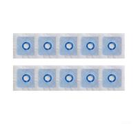 Lot de 10 manchons d'étanchéité étanches pour valve de douche et pommeau de douche, joint en caoutchouc robuste en film PE et plastique, protection contre les fuites pour salle de bain et cuisine
