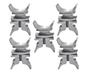 Lot de 10 manchons en laiton pour débroussailleuse FS55 FS100 FS120 - Guide de filetage métallique pour coupe d'herbe - Diamètre extérieur de 14 mm