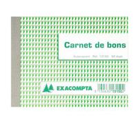 Lot de 10 Manifold Bon pour, 10,5x13,5 50 dupli autocopiant