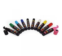 Lot De 10 Marqueurs Posca Pc-17k Pointe Extra-Large Rectangulaire