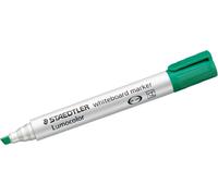 Lot de 10 marqueurs pour tableau blanc Lumocolor 351 B-5, couleur verte