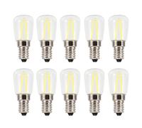 Lot de 10 mini ampoules LED E14 à filament long et haute luminosité 1,5 W AC 230 V