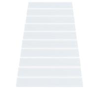 Lot de 10 moules en résine et moule en silicone pour marque-page, kit de fabrication de colle en forme de goutte de cristal rectangulaire réutilisable, facile à démouler et à