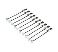 Lot de 10 outils à souder à la troisième main - Col de cygne flexible | Base magnétique puissante, pour une construction en acier robuste, empêche le basculement pendant les tâches de soudure