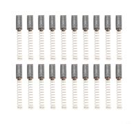 Lot de 10 paires de balais de carbone pour moteur de soudure à air chaud Triac S/PID, brosse de carbone pour soudeur à air chaud, pièces de rechange 14 x 6 x 5 mm, pour machine à souder en plastique