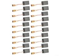 Lot de 10 paires de balais de moteur 5 x 8 x 15 mm Faible étincelle 5 x 8 x | Taille 5 x 8 x 15 mm, convient pour GWS 660/670, faible étincelle, restaure la puissance du moteur, réduit les vibrations