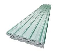 Lot de 10 panneaux de toiture ondulés pour éclairage du jour, protection contre la poussière, panneaux de toit de serre, couvertures imperméables (0,9 x 1,1 m) pour une utilisation en extérieur