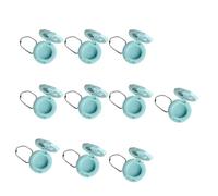 Lot de 10 petites boîtes de rangement en forme de rose avec miroir pour rouge à lèvres