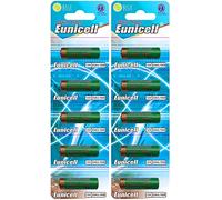 Lot de 10 piles alcalines Eunicell FBA sans mercure - 2 paquets de 5 piles alcalines MN21 - 23 A, 12 V - V23GA, L1028, A23