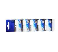 Lot de 10 piles bouton AG1/AG3/AG4 1,5 V LR621/LR41/LR626 alcalines pour calculatrice, montres, jouets