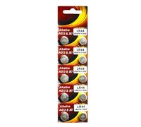 Lot de 10 piles bouton AG13 1,55 V LR44 A76 357 357 A alcalines pour calculatrice, montres, jouets en métal