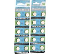 Lot de 10 Piles Bouton AG13 LR44