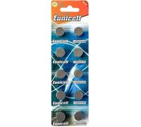 Lot de 10 piles bouton AG13-LR44-A76-L1154-SR44-G13 357 1,5 V 1434
