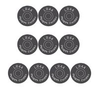 Lot de 10 piles bouton alcaline LR44 357 357A A76 GPA76 1,5 V pour montres