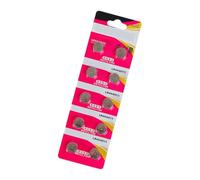 Lot de 10 piles bouton LR44 AG13 pour montre - Tension de sortie stable