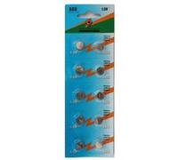 Lot de 10 Piles bouton plates type AG6 1,5V compatibles 371A LR920 LR921 TR920 SR69 CX69 GP71 S21 - Visiodirect -