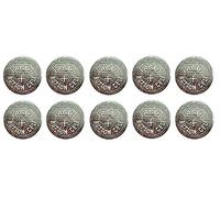 Lot de 10 Piles Bouton pour Montre AG6 AG-6 LR920 LR69 LR921 GP371 1,55 V