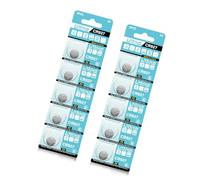Lot de 10 piles CR927 3 V DL927 BR927 KL927 L927 L927 pour petites horloges électroniques, écouteurs et calculatrice d'équipement de sport