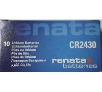 Lot de 10 Piles Renata CR2430 Lithium 3V