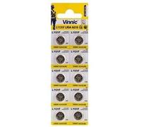 Lot de 10 piles VINNIC AG10 1.5V alcaline G