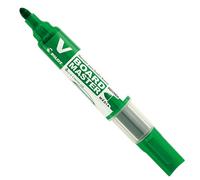 Lot de 10 Pilot - Marqueur effaçable à sec V-Board Master - pointe ogive - vert