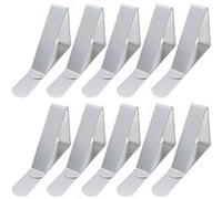 Lot de 10 pinces à nappe HobbyTech Inox