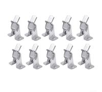 Lot de 10 pinces à outils en métal pour balai et serpillère | Forte adhérence, maintient les balais et les pelles en toute sécurité, empêche le glissement, ensemble de 10 pièces
