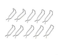 Lot de 10 pinces à ressort en acier inoxydable pour nettoyeur à jet d'eau Karcher K3 K4 K5 K6 pour clip de réparation K7 50372210