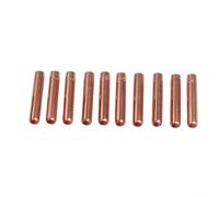 Lot de 10 pinces de soudage TIG en laiton pour lampe torche WP9 WP20 WP25, corps de pince de serrage 13N compatible avec objectif à gaz 45V42 43 44 45 (Φ3,2 mm)