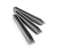 Lot de 10 piquets à Planter Ecolat Plastique Gris, H.38 x L.4 cm