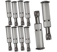 Lot de 10 pitons douilles escamotables en inox Ø 12 mm - Linxor