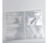 Lot de 10 pochettes de rangement A5 en plastique PP pour objets de collection - Protections anti-reflets pour classeurs à levier 152 x 198 mm (pochette A5-4)