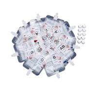 Lot de 10 pochettes pour boissons énergisantes d'Halloween pour cadavres d'hôpital