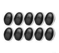 Lot de 10 poids magnétiques pour rideau de douche, aimants en caoutchouc pour doublures de douche, empêchent le glissement et le pli par temps venteux, ajustement simple (blanc)