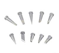 Lot de 10 pointes de fer à souder pour Weller WSD81 WD1000 WSP80 WP80, pointes de la série L en matériau haute résistance pour un soudage et un désoudage précis dans l'électronique et l'industrie