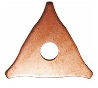 Lot de 10 Pointes Étoile en Cuivre pour Soudeuse par Points - Électrodes Haute Conductivité - Rechange Professionnel Spotter Carrosserie Soudage par Résistance