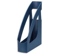 Lot de 10 Porte-revues RE-SOLUTION en PP recy im: L7,5 x H31,1 x P24,6 cm. Coloris BLEU G