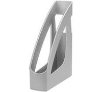 Lot de 10 Porte-revues RE-SOLUTION en PP recy im: L7,5 x H31,1 x P24,6 cm. Coloris gris G