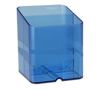 Lot de 10 Pot à crayons PEN-CUBE Chromaline bleu royal translucide