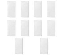 Lot de 10 pré-filtres de remplacement en coton compatibles avec FUMEclear FC2001A, tampons blancs absorbants de fumée 14,37 x 6,89 in, soudage, capture de poussière et purification de l’air