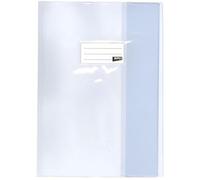 Apli 101618 - Lot de 10 Protège-cahiers PVC 19/100ème 24 x 32 cm Incolore