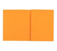 Exacompta - Réf. 35129E - Paquet de 10 protège-cahiers 24x32 cm en carte lustrée véritable, avec champ d'inscription - Idéal pour l'école, collège, universités - Coloris jaune