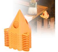 Lot de 10 Pyramid Stands Peinture Stands Paint Stands for Canvas and Door Support Paint Pouring Suppliers Cabinet Paint Cône Support Stand Pyramide Riser Kit