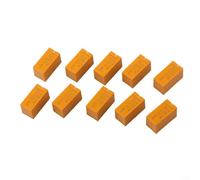 Lot de 10 relais à usage général 12 V DC, 8 broches DPDT PCB Mount Power pour relais pour HK19F, interrupteur automatique pour télécommande et appareils de communication, jaune