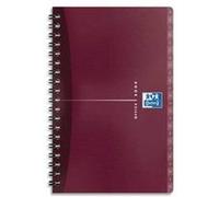 Lot de 10 Répertoires spirales, couverture souple, Format 14,8 x 21 cm, 180 pages, réglure ligné 7mm, gamme OXFORD OFFICE G