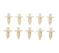 Lot de 10 rivets pression en plastique de 7 mm pour revêtement de porte de voiture, garde-boue, pare-chocs, clips de revêtement de rechange pour tôle de carrosserie, couvercle de moteur pour
